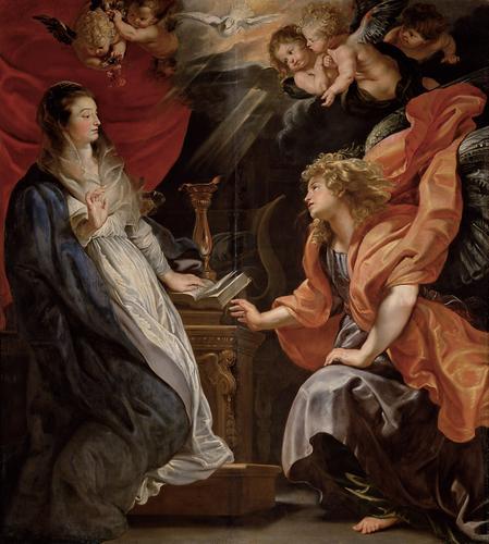 Peter Paul Rubens Verkundigung Mariae oil painting picture